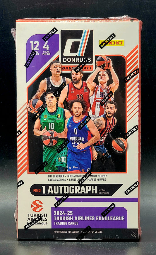 2024/25 Panini Donruss Euroleague Basketball Hobby Box