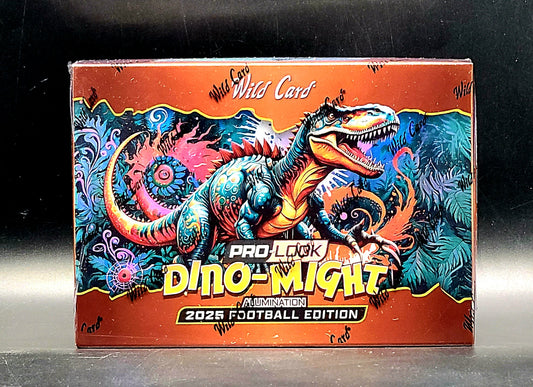 2025 Wild Card Dino-Might Football Hobby Box