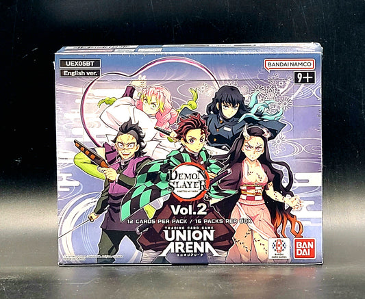 Union Arena Demon Slayer Kimetsu No Yaiba Vol 2 Booster Box