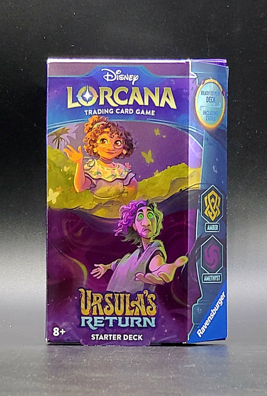 Disney Lorcana: Ursula's Return Starter Deck (Amber & Amethyst)