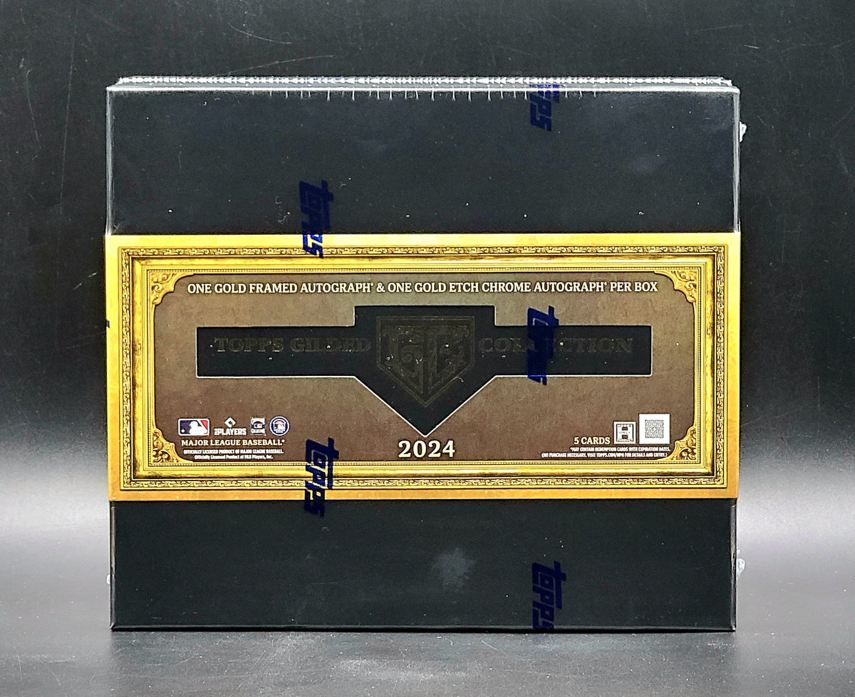 PREORDER 2024 Topps Gilded Collection Baseball Hobby Box Mojobreak Shop