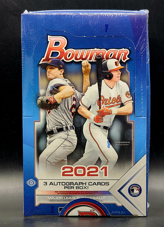 2021 Bowman Baseball Jumbo HTA Box