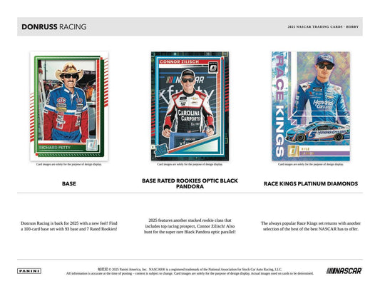 2025 Panini Donruss Racing Hobby Box