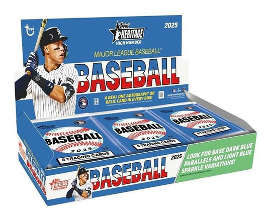 2025 Topps Heritage High Number Baseball Hobby Box