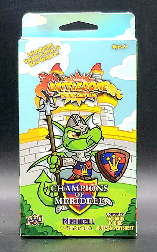 Upper Deck Neopets Battledome Champions of Meridell Starter Deck