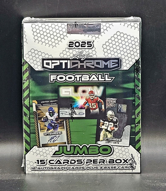 2025 Leaf Optichrome Football Jumbo Box