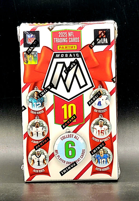 2025 Panini Mosaic Football Ornament Box