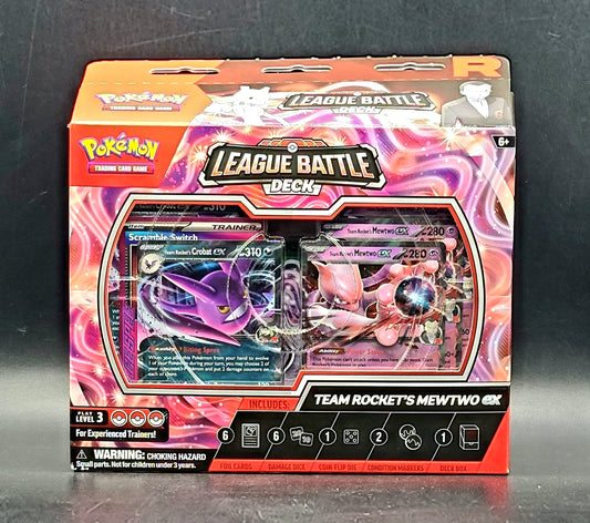Pokemon Team Rocket's Mewtwo ex League Battle Deck