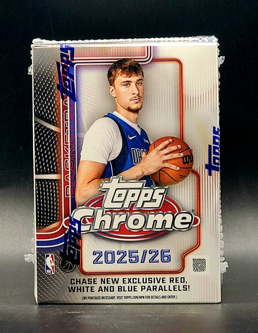 2025/26 Topps Chrome Basketball Blaster Box