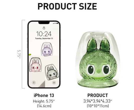 POP MART THE MONSTERS-CHEERS ! SERIES-Double-walled Glass Blind Box