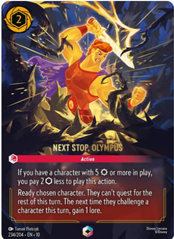 Disney Lorcana: Whispers in the Well Starter Deck (RANDOM)