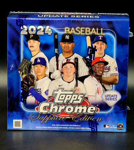 2024 Topps Chrome Update Series Sapphire Edition Baseball Box