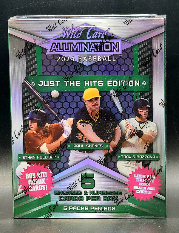 2024 Wild Card Alumination Just The Hits Baseball Box