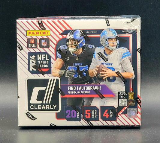 2024 Panini Clearly Donruss Football Hobby Box