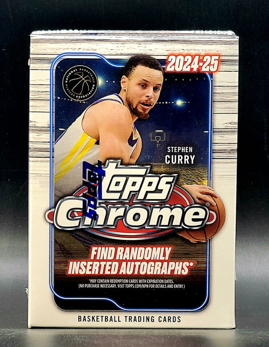 2024/25 Topps Chrome Basketball Blaster Box