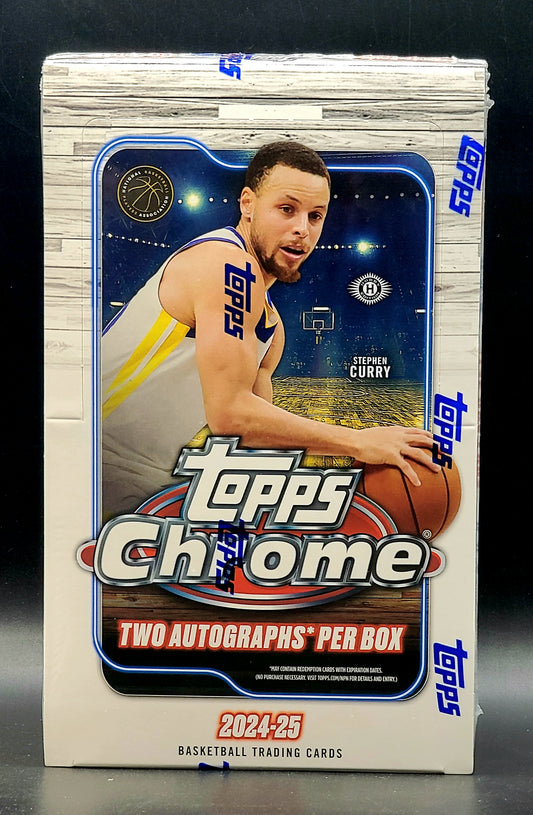 2024/25 Topps Chrome Basketball Hobby Box