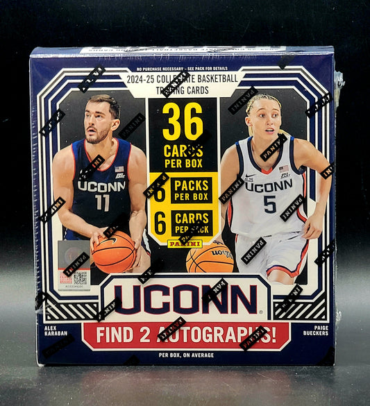 2024/25 Panini NIL University of Connecticut UCONN Basketball Hobby Box