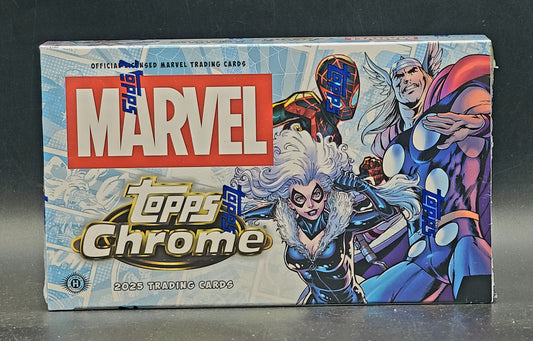 2025 Topps Marvel Chrome Hobby Box