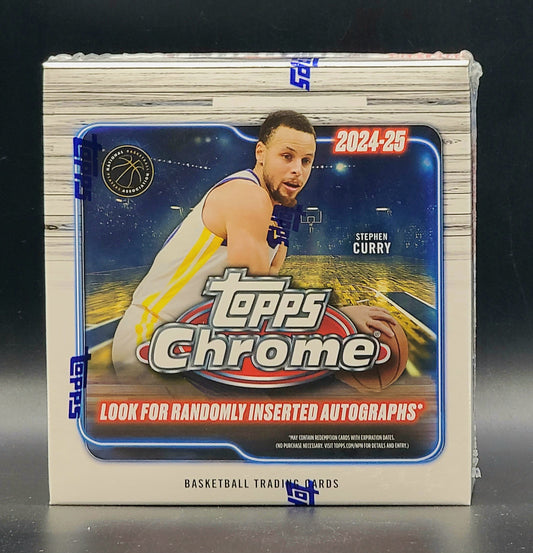 2024/25 Topps Chrome Basketball Mega Box