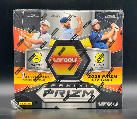 2025 Panini Prizm LIV Golf Hobby Box