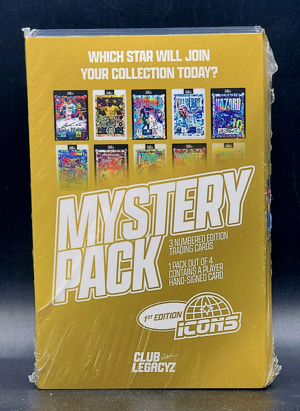 2025 Club Legacyz Icons Soccer First Edition Hobby Box