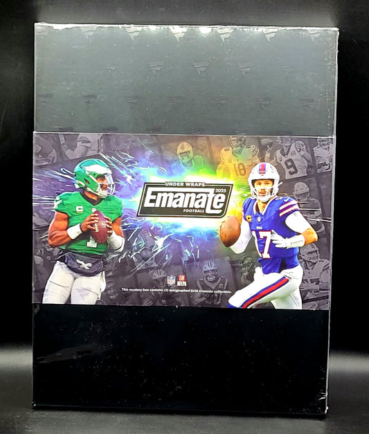 2025 Fanatics Under Wraps Emanate Autographed NFL Football Trading Card Mystery Box