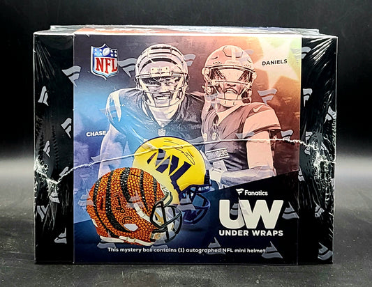 2025 Under Wraps NFL Mini Helmet Mystery Box