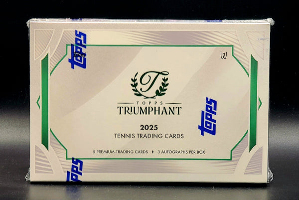 2025 Topps Triumphant Tennis Hobby Box