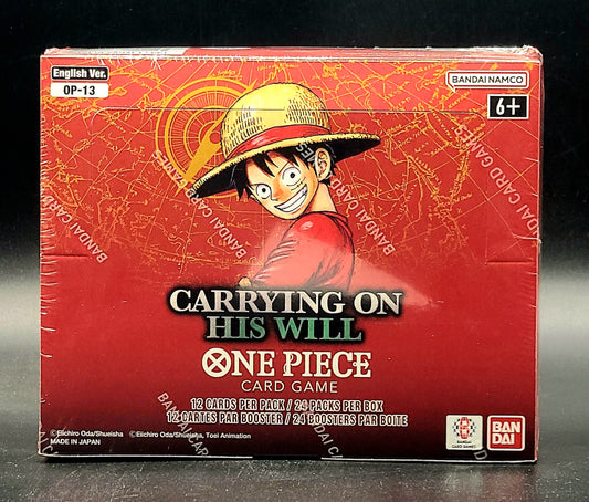 PRE-ORDER One Piece: Carrying On His Will Booster Box