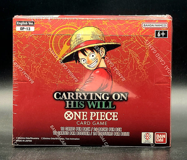PRE-ORDER One Piece: Carrying On His Will Booster Box