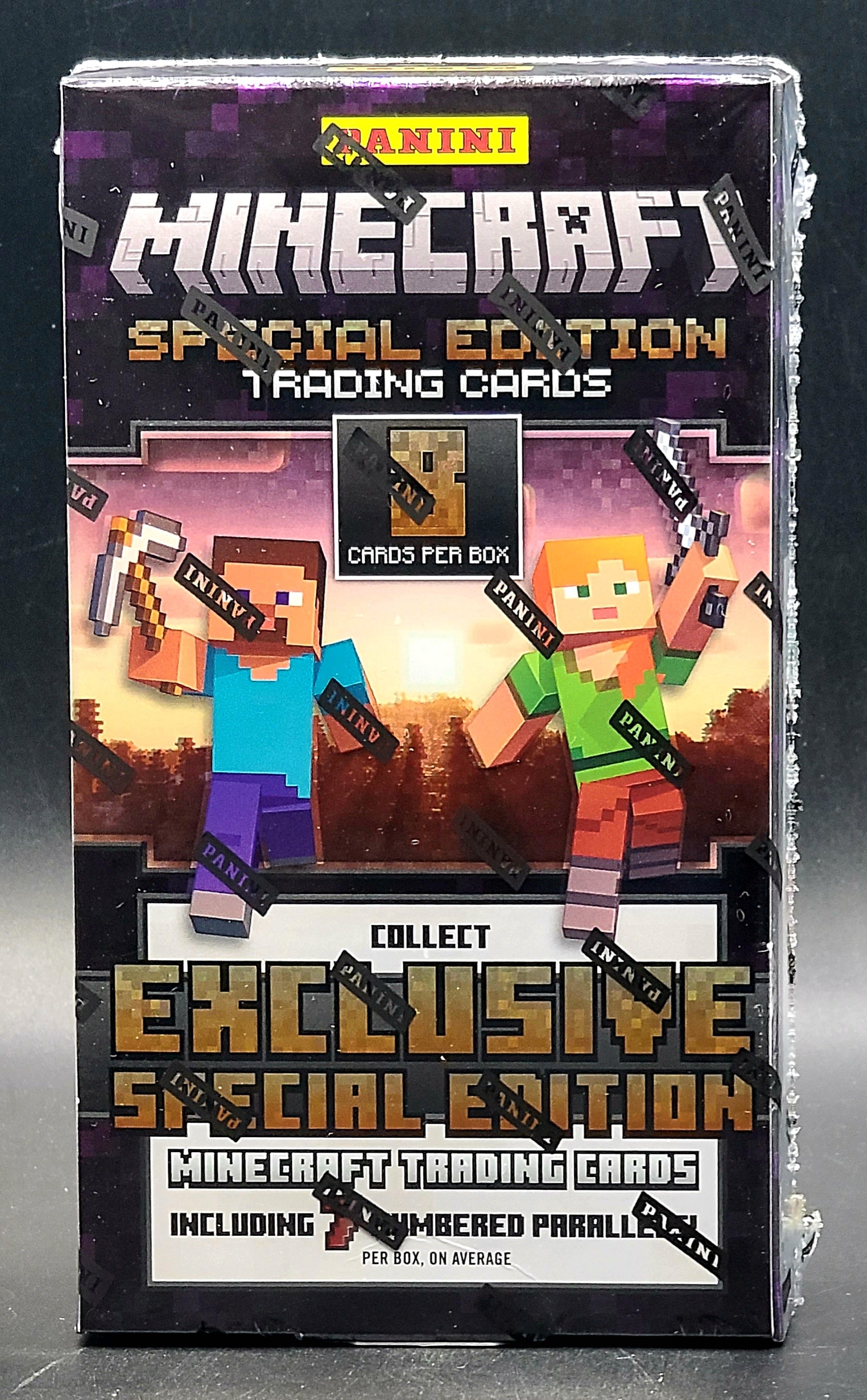minecraft booster box 2025 Panini Minecraft Challenges Factory Sealed Booster Box