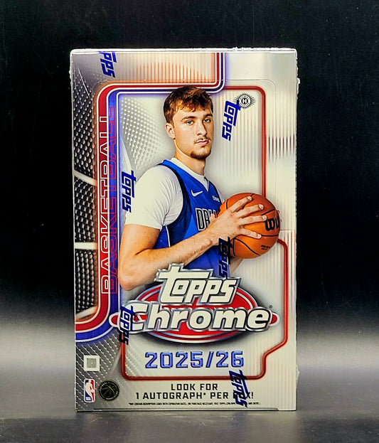 PRE-ORDER 2025/26 Topps Chrome Basketball Hobby Box