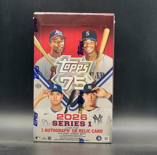 PRE-ORDER 2026 Topps Series 1 Baseball Blaster Box