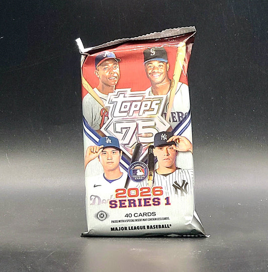 2026 Topps Series 1 Baseball Jumbo Single Pack
