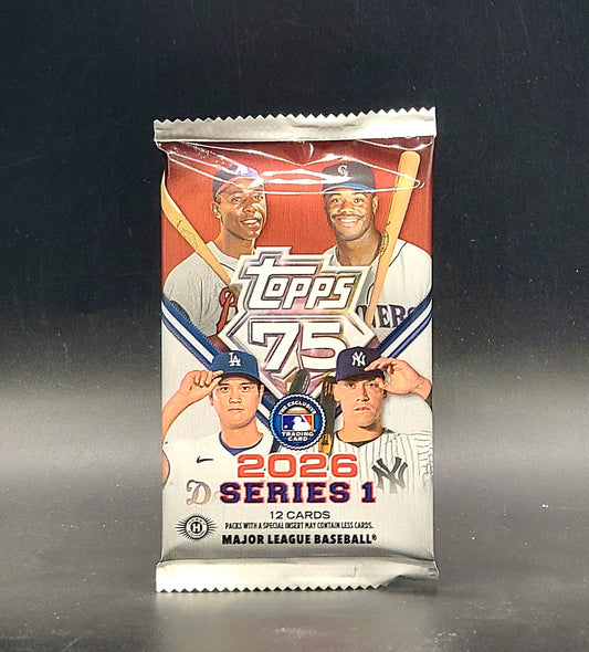 2026 Topps Series 1 Baseball Hobby Single Pack