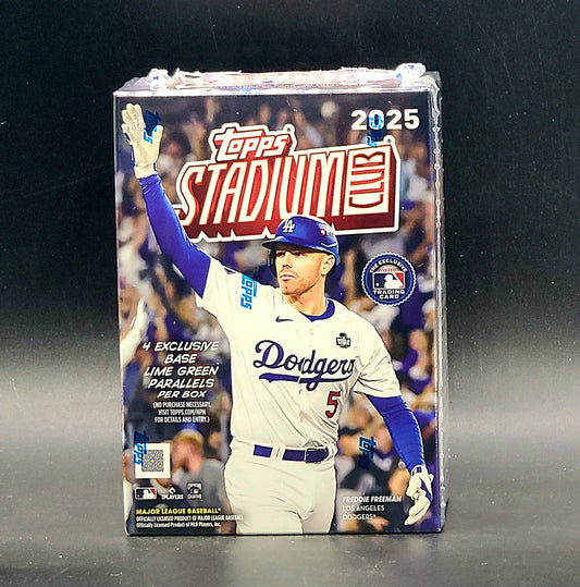 2025 Topps Stadium Club Baseball Blaster Box