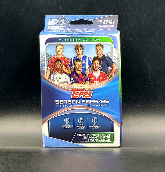 2025/26 Topps Flagship Edition UEFA Club Competitions Hanger Box