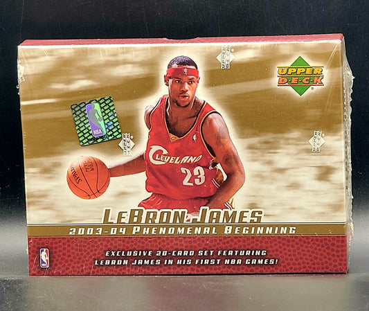 2003 Upper Deck Lebron James Phenomenal Beginning Rookie Set