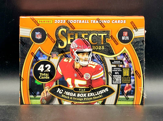 2025 Panini Select Football Hobby Mega Box