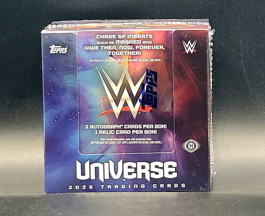 PRE-ORDER 2025 Topps WWE Universe Hobby Box