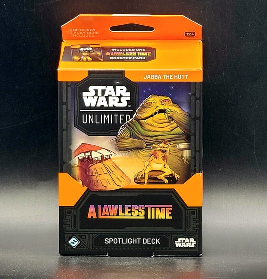 PRE ORDER Star Wars Unlimited: A Lawless Time Spotlight Deck Jabba the Hutt