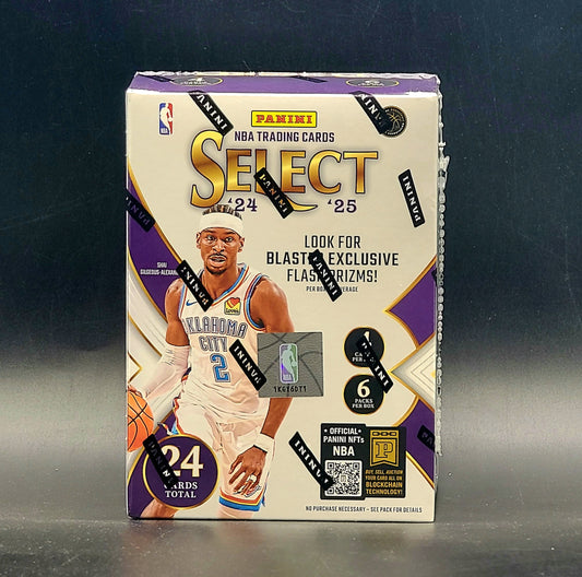 2024/25 Panini Select Basketball 6 Pack Blaster Box