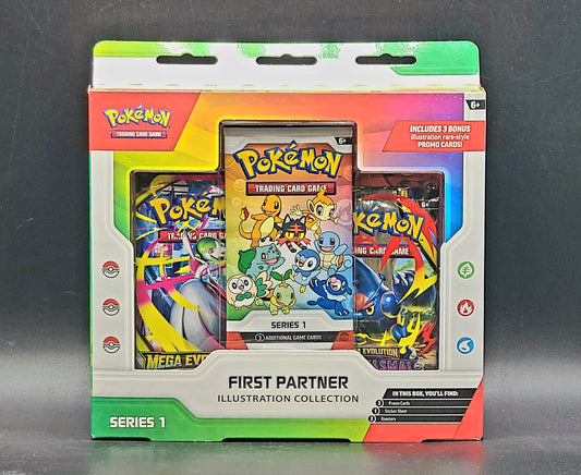 PRE-ORDER Pokemon First Partner Illustration Collection Series 1 - Box
