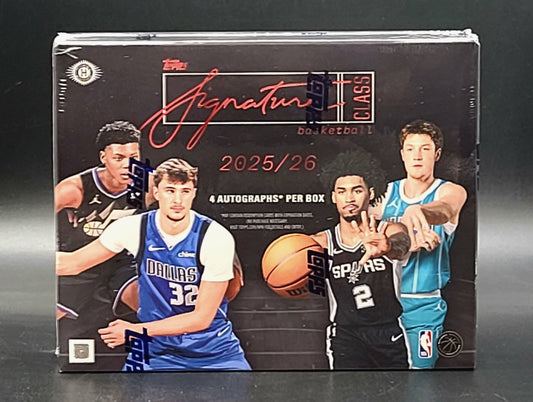 2025/26 Topps Signature Class Basketball Jumbo Box