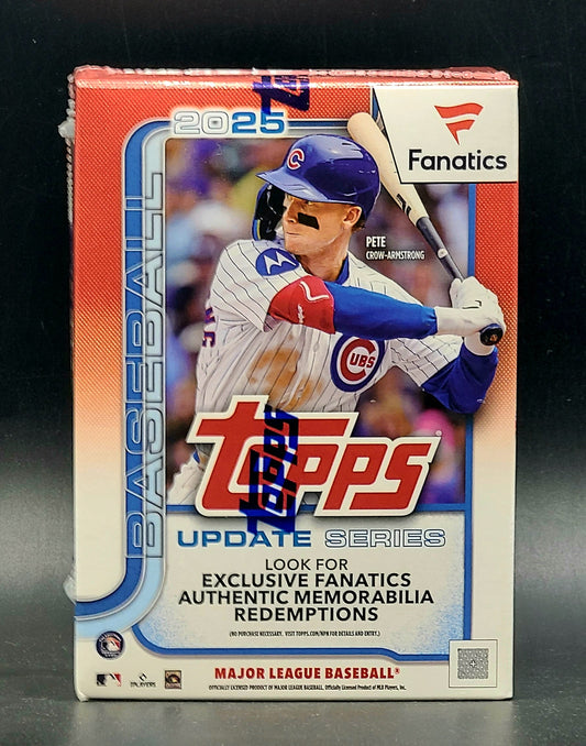 2025 Topps Update Series Baseball Fanatics Blaster Box