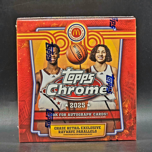 2025 Topps Chrome McDonald's All American Basketball Mega Box