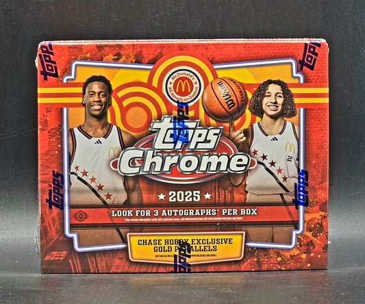 2025 Topps McDonald's Chrome All American Basketball Hobby Box