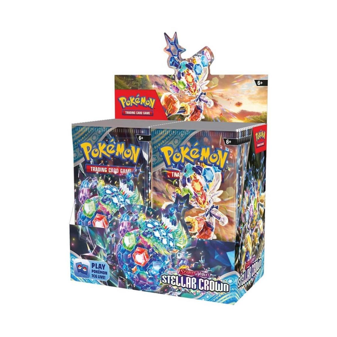 PRE-ORDER Pokemon Scarlet & Violet Stellar Crown Booster Box