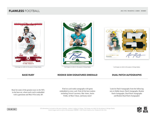 2021 Panini Flawless Football Hobby Box