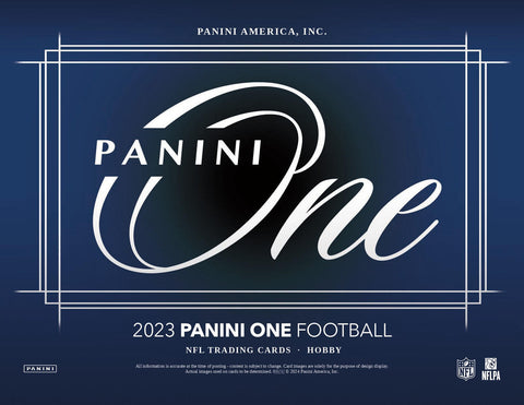 2023 Panini One Football Hobby Box